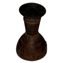 Hand Made Wooden Candle Stand-23